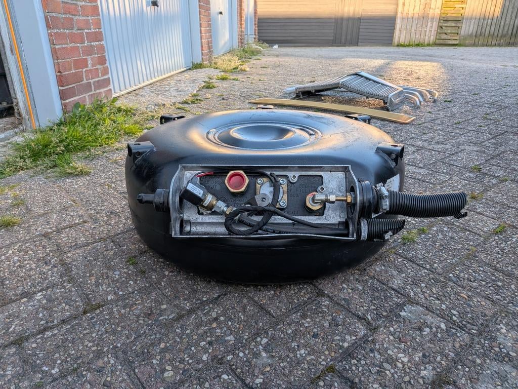 LPG ringtank 53,5 liter, Ophalen