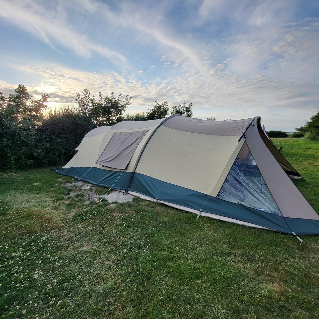 Baco tunneltent 4000, Caravans en Kamperen, Ophalen, Gebruikt, Tot en met 5