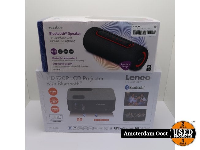 Lenco HD 720P LCD Beamer Bundel | Nieuw in Seal, Flex Ltd., Nieuw, https://flex.com/contact-us, Nobelstraat 10, 5807 GA Oostrum LB, Limburg, Nederland