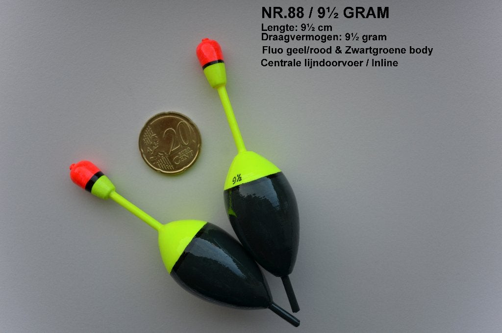 DOODAAS / SNOEKDOBBER HANDBUILT NR. 88 / 9½ gram, Ophalen of Verzenden, Nieuw, Dobber of Lood