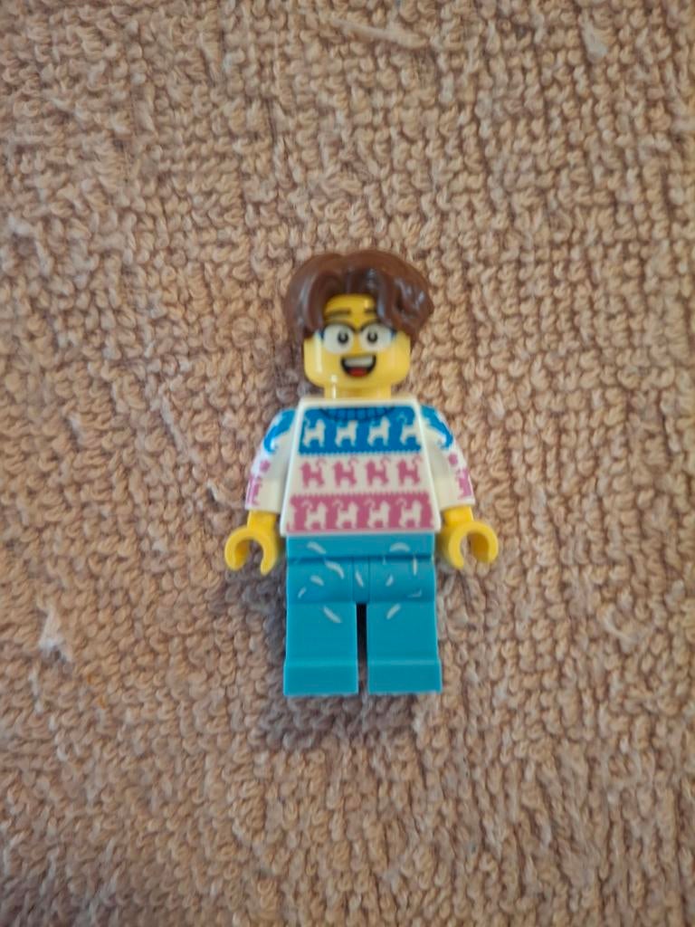 Lego Minifiguur Kattenliefhebber COL459, Ophalen of Verzenden