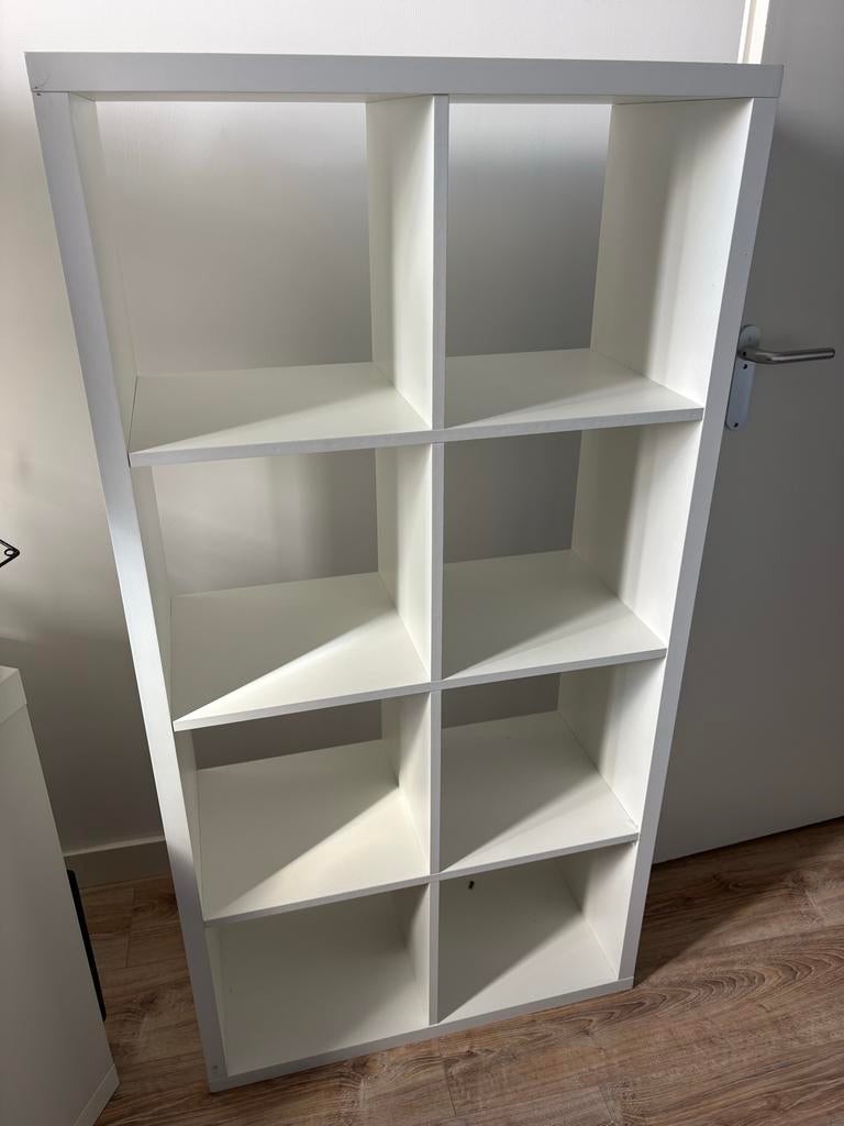 Hoge witte kubus kast IKEA 143x74x33, Ophalen, Met plank(en), 200 cm of meer, 50 tot 100 cm