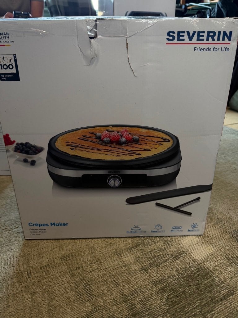 Severin crêpe maker, Ophalen of Verzenden, Nieuw
