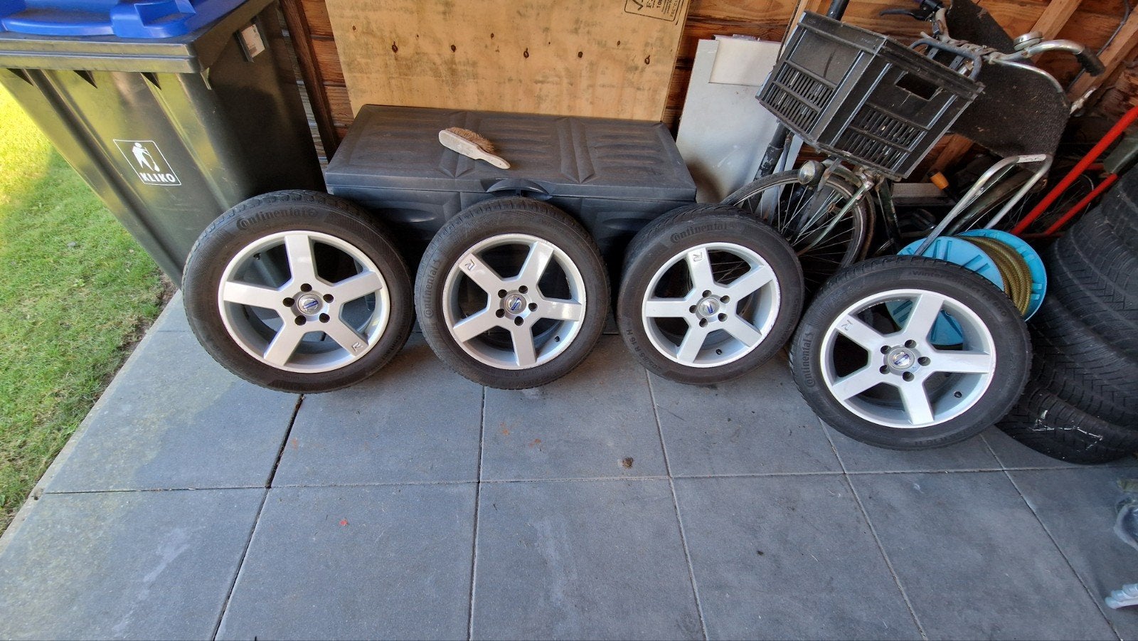 Set 16 inch Volvo Pegasus R velgen, Auto-onderdelen, Ophalen, Gebruikt, 16 inch, Personenwagen