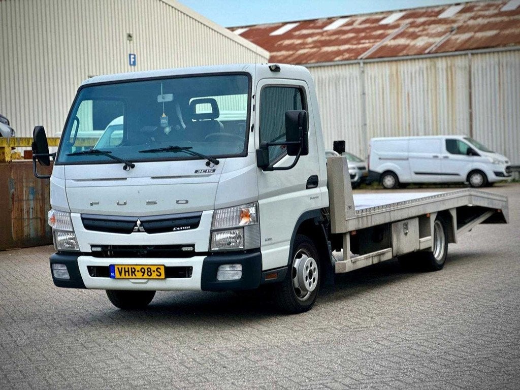 Mitsubishi Canter Fuso oprijwagen. Lier Automaat, VHR-98-S, Auto's, Mitsubishi, Bedrijf, Overige modellen, Diesel, Euro 6, Overige carrosserieën