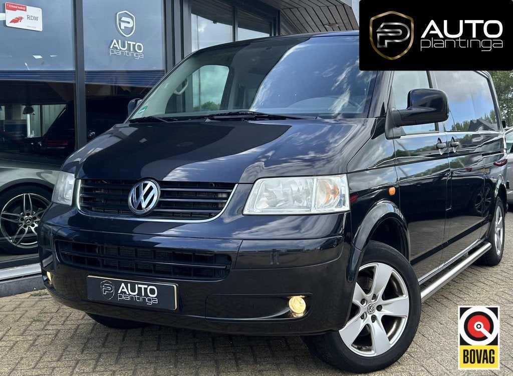 Volkswagen Transporter 2.5 TDI 340 Trendline DC | BTW Bus |, Auto's, Bestelauto's, Voorwielaandrijving, Gebruikt, Volkswagen, 2500 kg