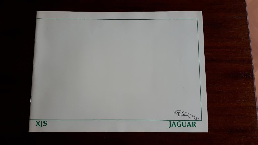BROCHURE JAGUAR XJS uit 1983, Ophalen of Verzenden, Zo goed als nieuw, Overige merken