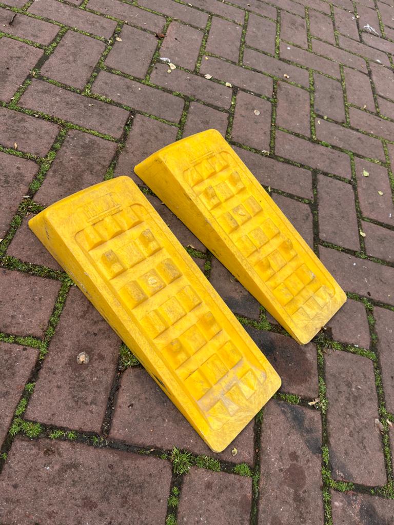 Fiamma levelers, Caravans en Kamperen, Ophalen, Gebruikt