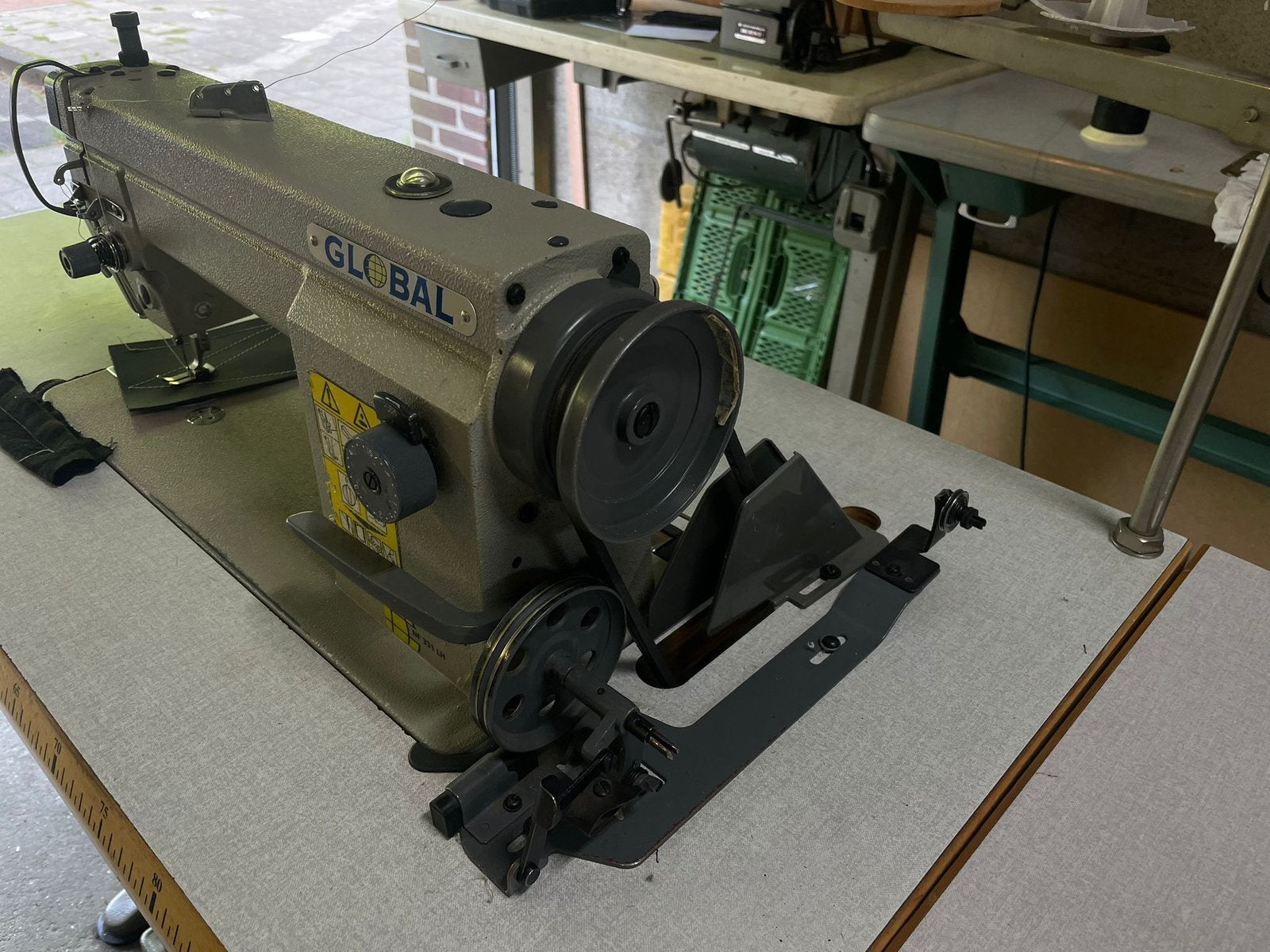 Industriële Naaimachine Global - Zo goed als nieuw, Overige merken, Ophalen of Verzenden, Industrieel, Naaimachine