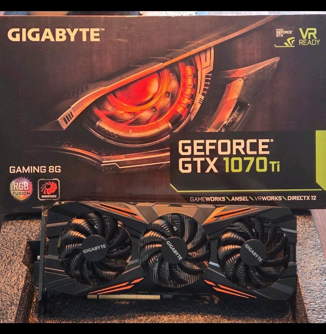 Gigabyte GeForce GTX 1070 Ti Gaming 8G Videokaart, Computers en Software, Ophalen, PCI-Express 3, HDMI, Nvidia