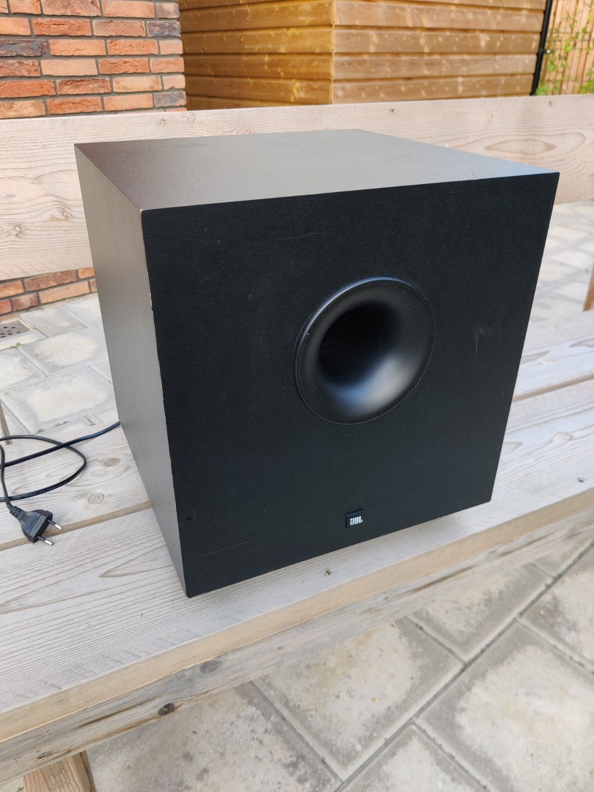 JBL Simply Cinema SUB125 Subwoofer - DEFECT, Ophalen, Gebruikt, Geschikt voor surround/home cinema, Minder dan 60 watt