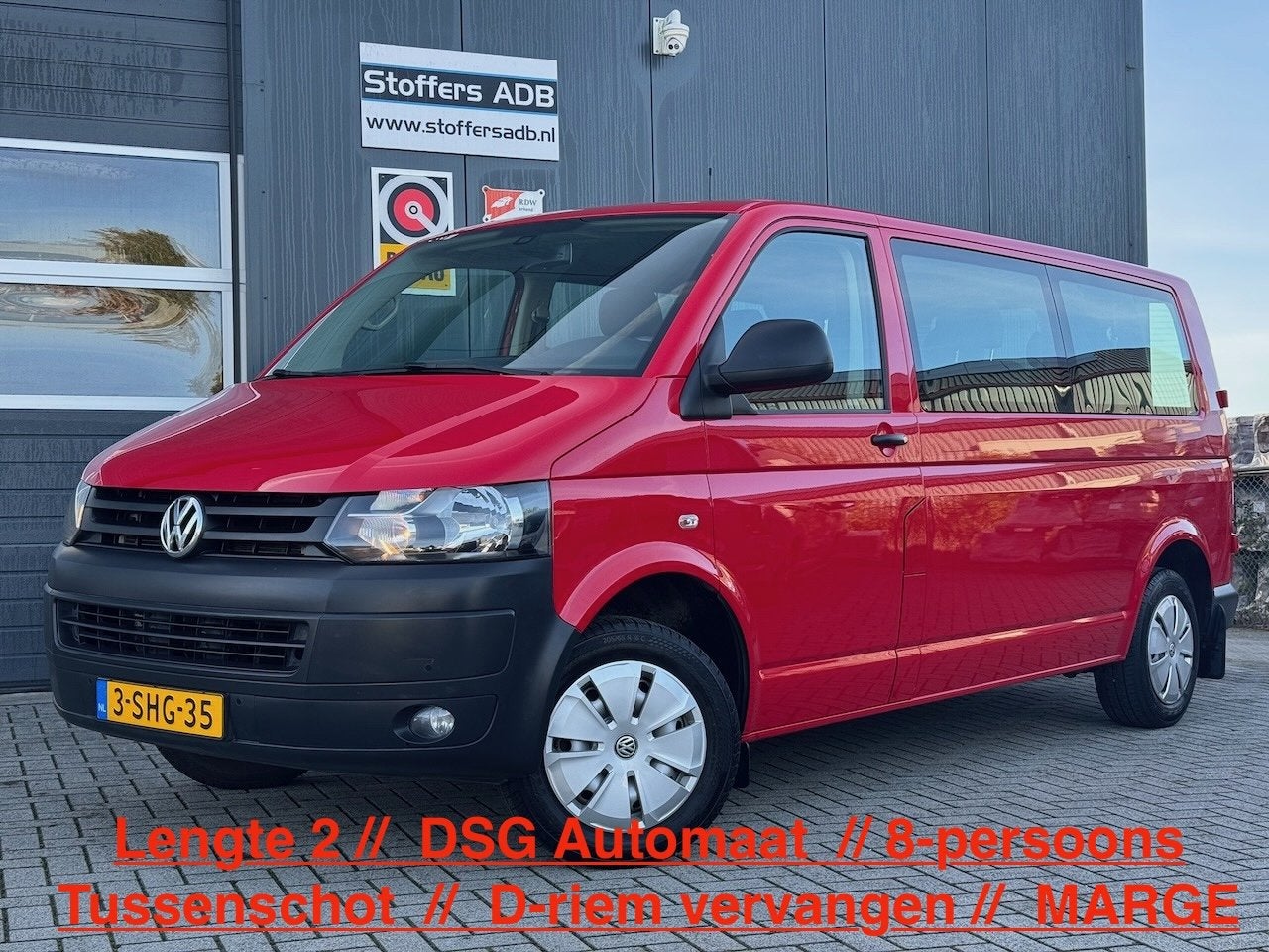 Volkswagen Transporter Kombi 2.0 TDI 140pk DSG L2H1 Comfortl, Auto's, Euro 5, Stof, Gebruikt, 8 stoelen