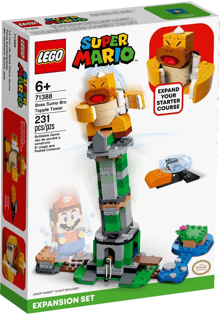 Lego Super Mario 71388 Uitbreidingsset: Eindbaasgevecht op d, Ophalen of Verzenden, Nieuw, Complete set, Lego
