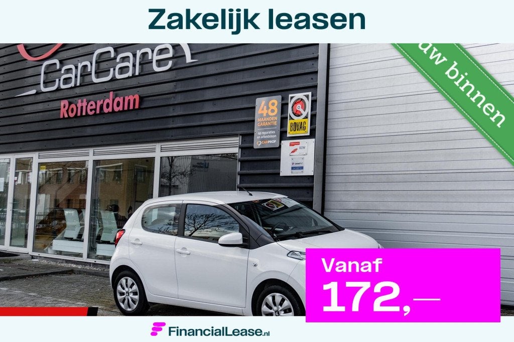 Citroen C1 1.0 VTi Shine |Stoelverwarming|Camera|Carplay, Voorwielaandrijving, Gebruikt, Euro 6, Start-stop-systeem
