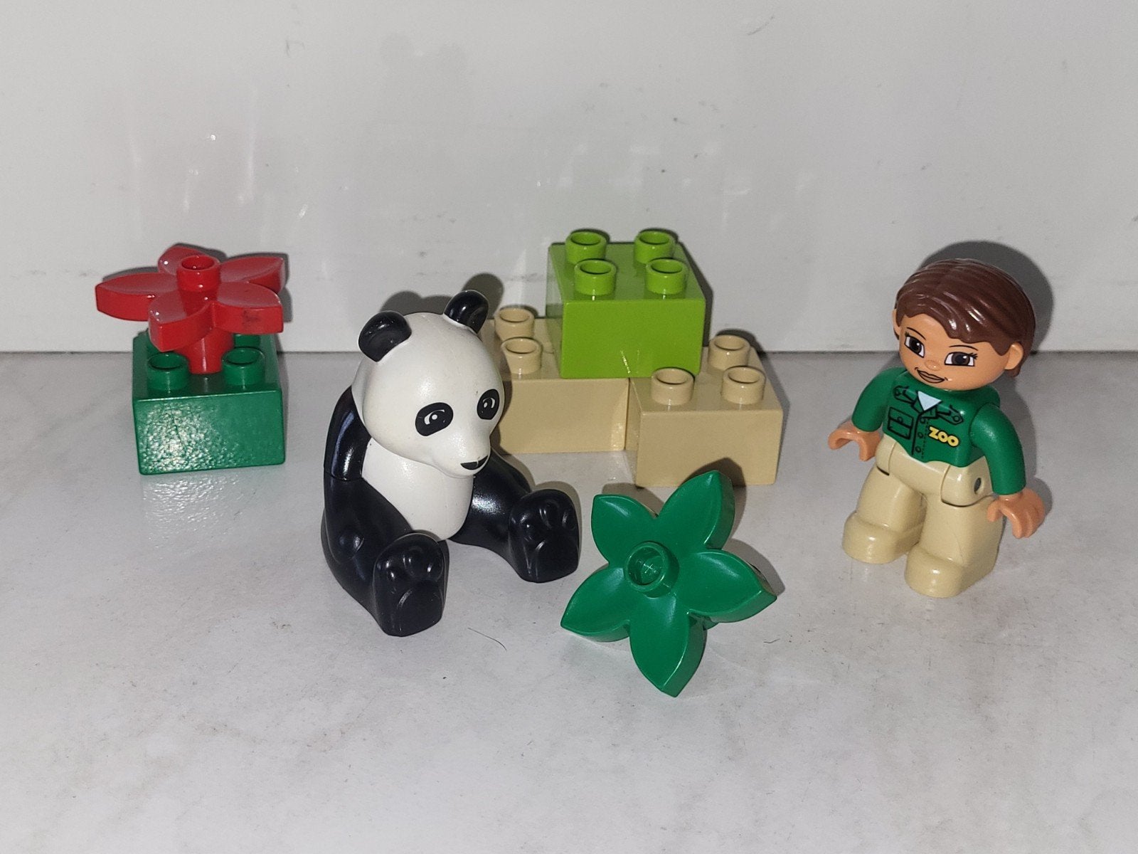 Duplo panda met dierenverzorger, Gebruikt, Ophalen of Verzenden, Duplo, Duplo