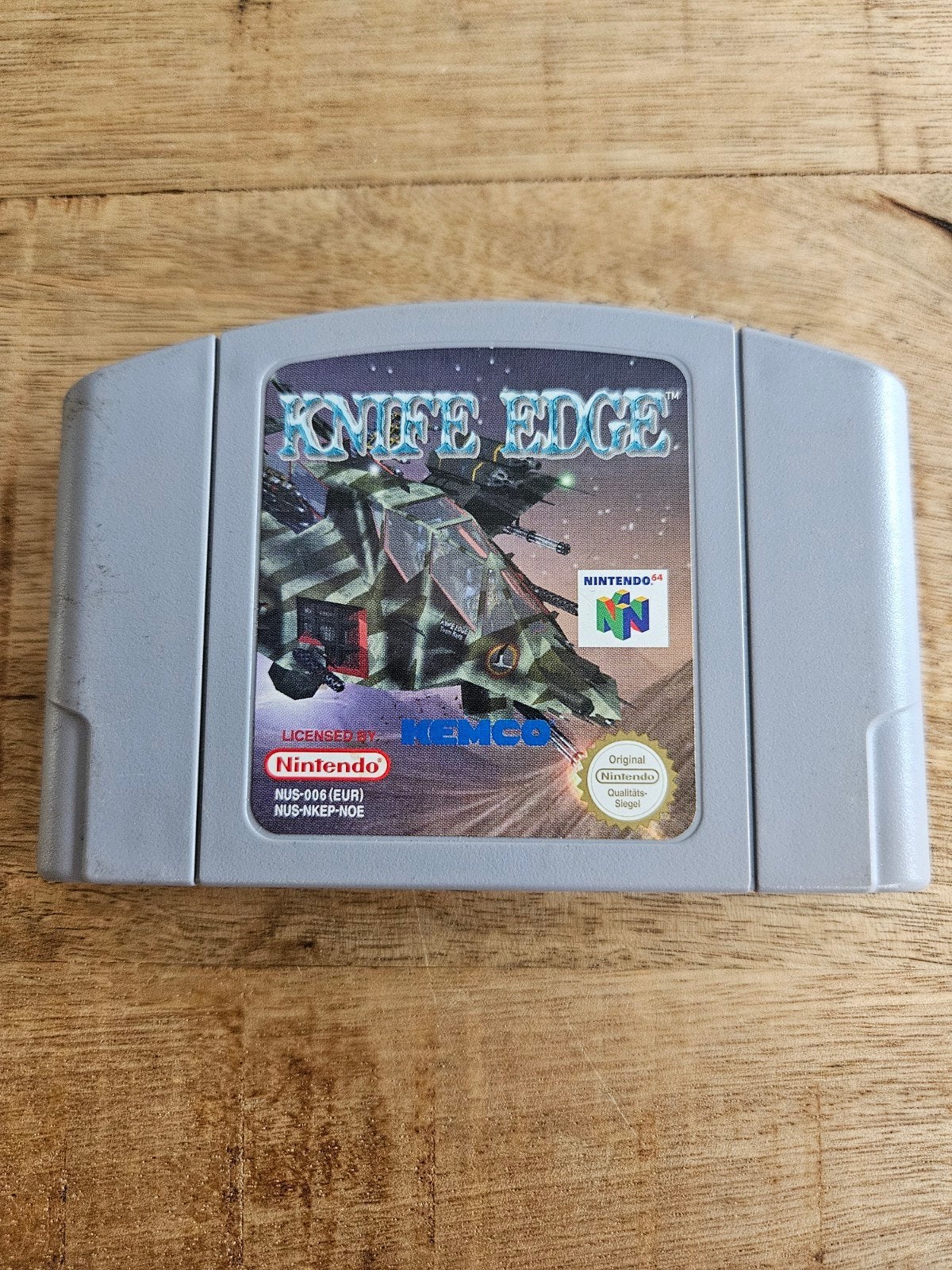 Knife Edge Nintendo 64 Game Cartridge, Spelcomputers en Games, Games | Nintendo 64, Gebruikt, Shooter, 1 speler, Ophalen of Verzenden