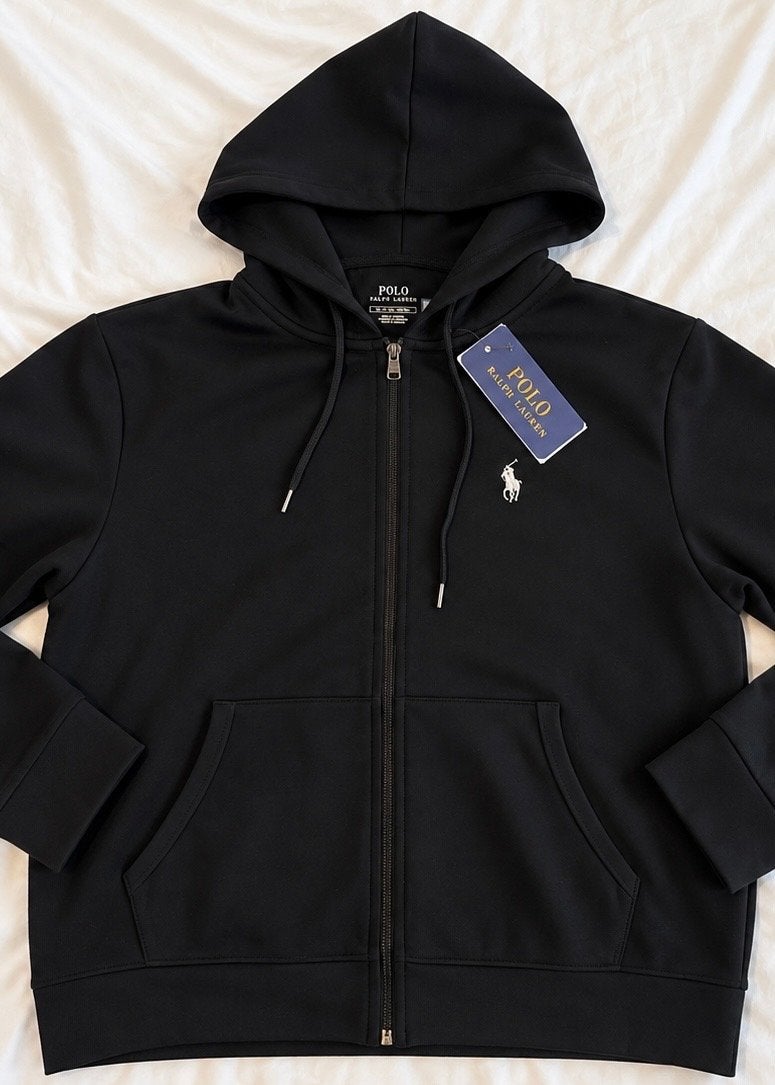 Polo Ralph Lauren vest met rits zwart maat XL nieuw, Verzenden, Nieuw, Maat 56/58 (XL), Zwart