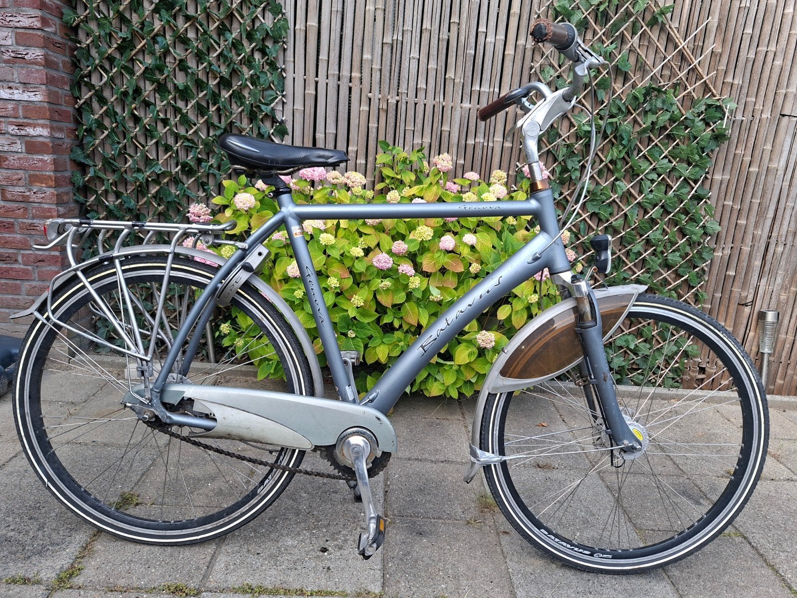 Batavus heren sportfiets 7 versnellingen Handremmen slot, Ophalen, Versnellingen, Batavus, 57 tot 61 cm