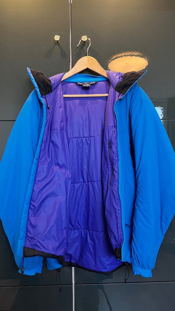 Acteryx Atom heavyweight hoody men's maat S, Blauw, Ophalen of Verzenden, Arc’teryx, Gedragen