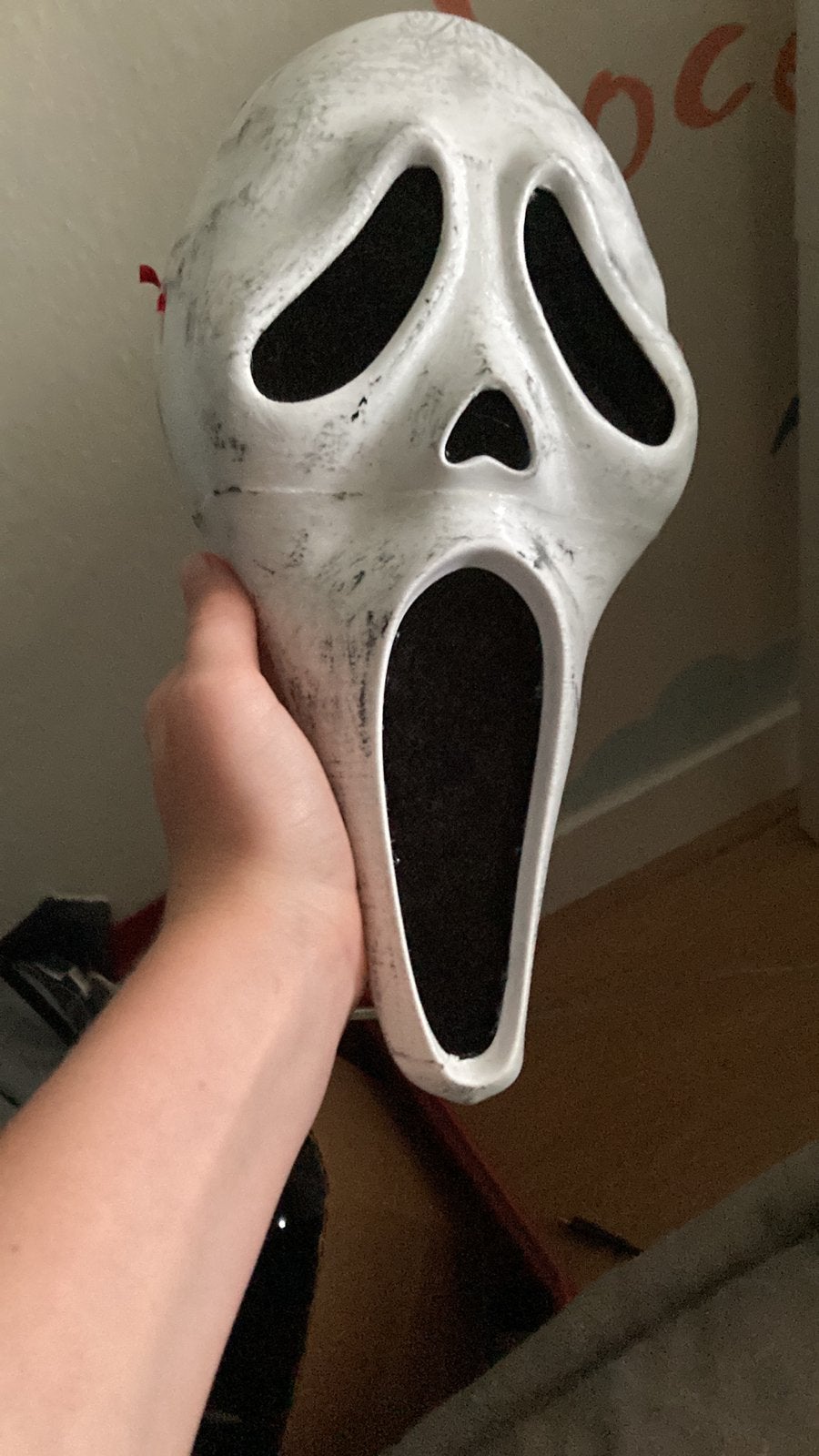 Ge3Dprint Ghostface masker, Hobby en Vrije tijd, Kostuums, Theaterbenodigdheden en LARP, Ophalen, Nieuw, Toneelattributen of Onderdelen