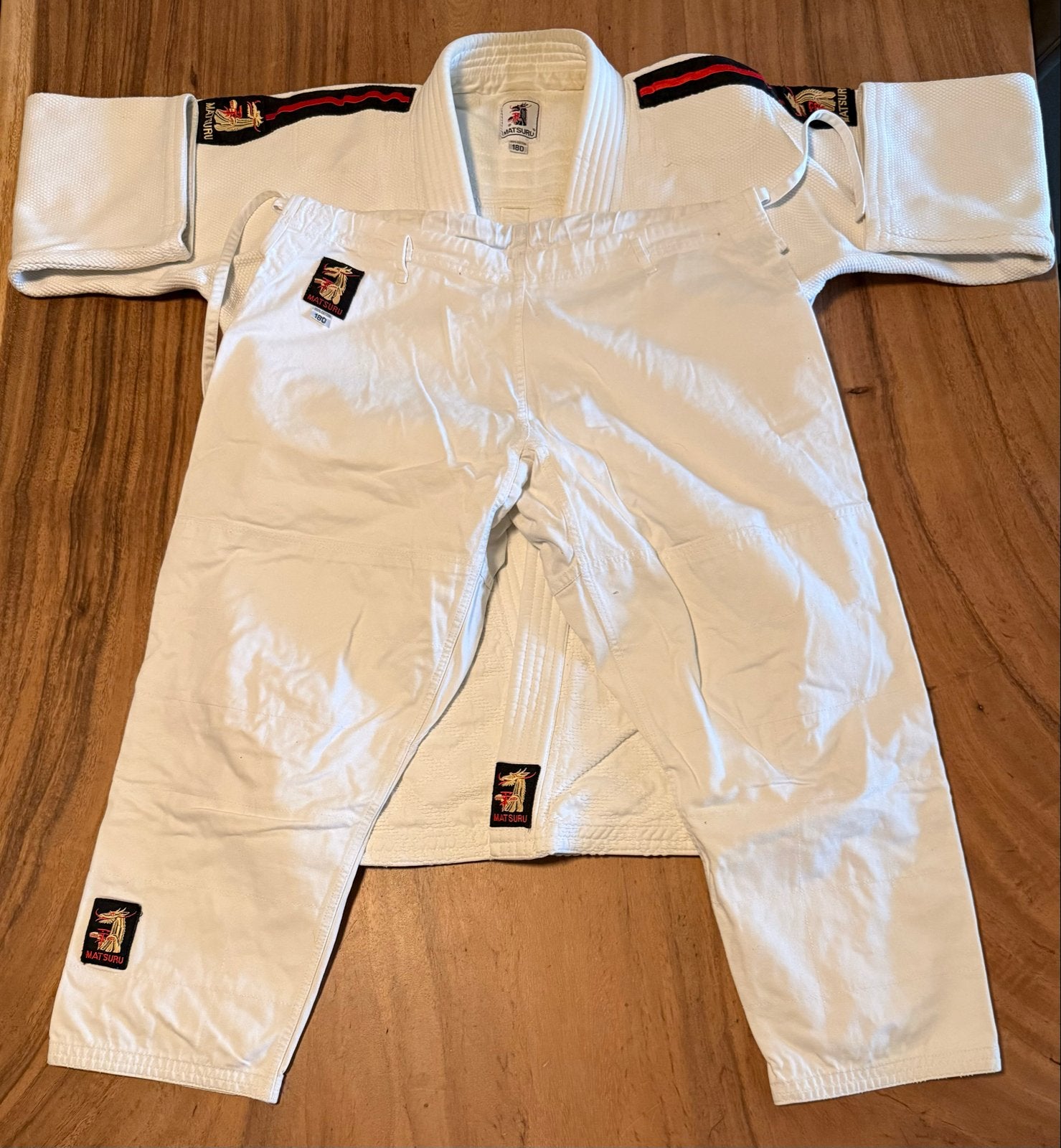 Matsuru Judo/Jiu-Jitsu Pak - maat 180, Maat XS of kleiner, Judo, Vechtsportpak, Ophalen of Verzenden