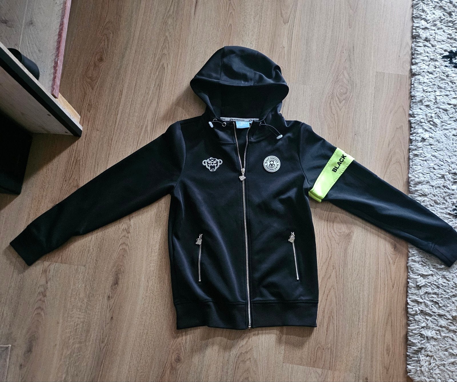 Black Bananas JR. Hoodie Zwart Maat 164, Jongen of Meisje, Trui of Vest, Nieuw, Ophalen of Verzenden