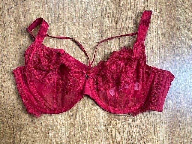 bh, Verzenden, Rood, BH