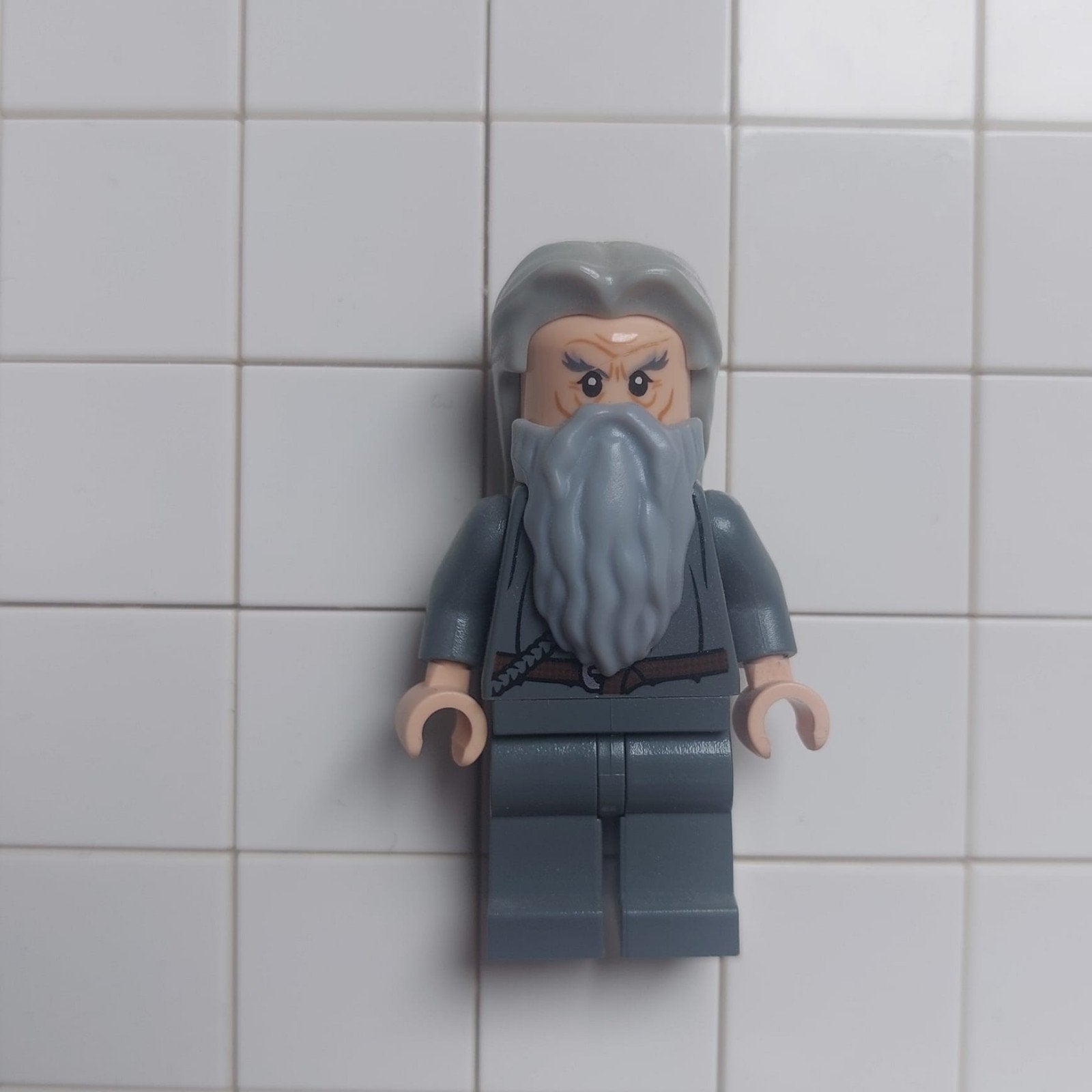 LEGO Lord of the Rings Minifig - Gandalf the Grey - lor061, Ophalen of Verzenden, Zo goed als nieuw