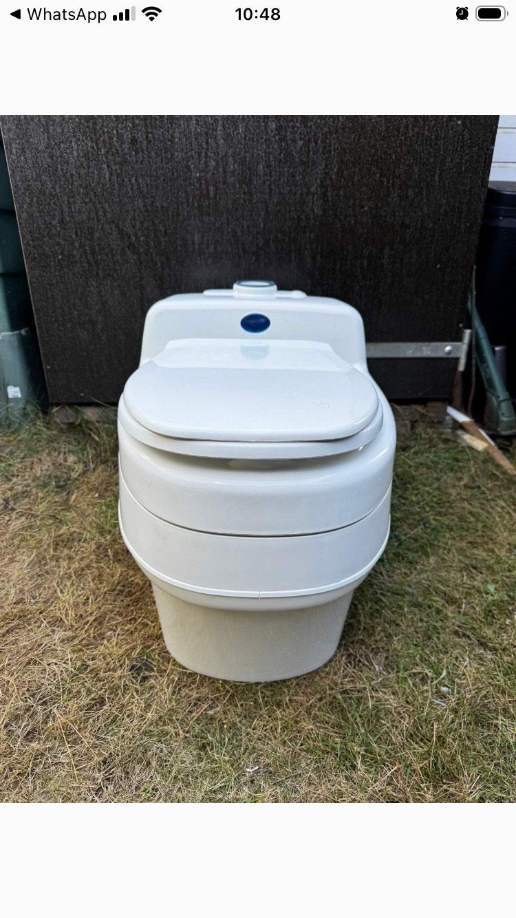 Separett compost- / scheidingstoilet Villa, Ophalen, Zo goed als nieuw