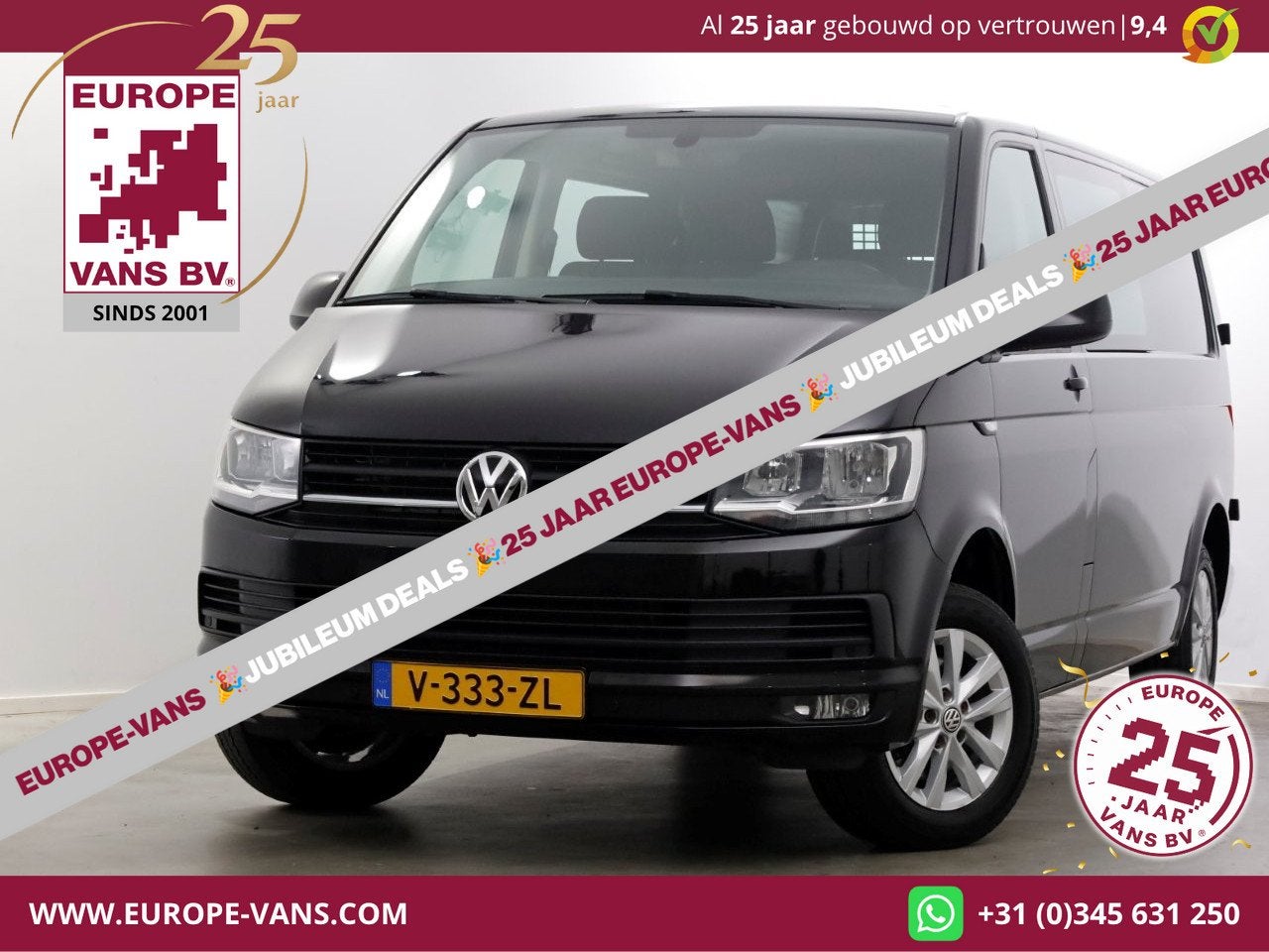 Volkswagen Transporter T6 2.0 TDI 150pk Lang DSG-Automaat D., Auto's, Bestelauto's, Gebruikt, Euro 6, 4 cilinders, 150 pk