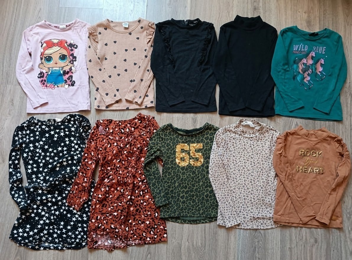 Pakket meisjeskleding/ kleding meisje maat 116 - 122, Ophalen of Verzenden, Gebruikt, Maat 110