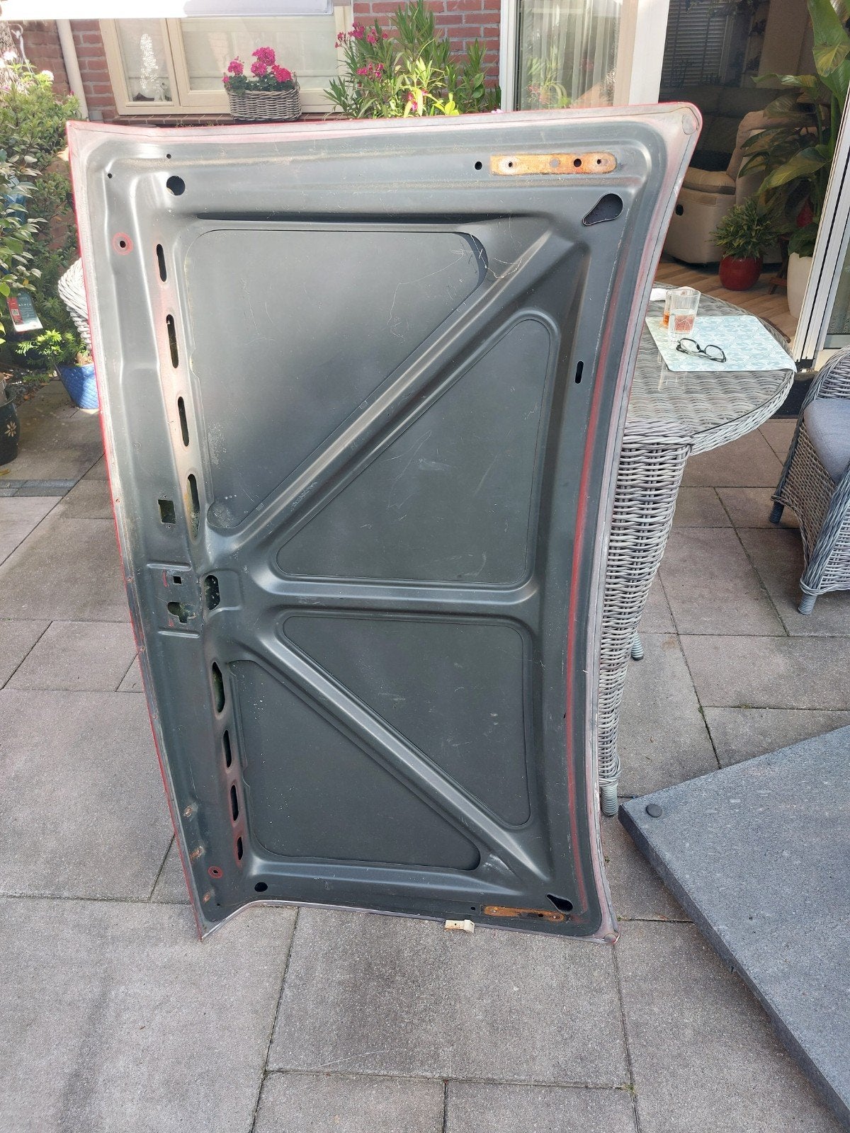 mercedes w107 sl/slc koplampen Europees en kofferdeksel sl, Ophalen of Verzenden, Zo goed als nieuw, Minder dan 80 cm, Minder dan 80 cm