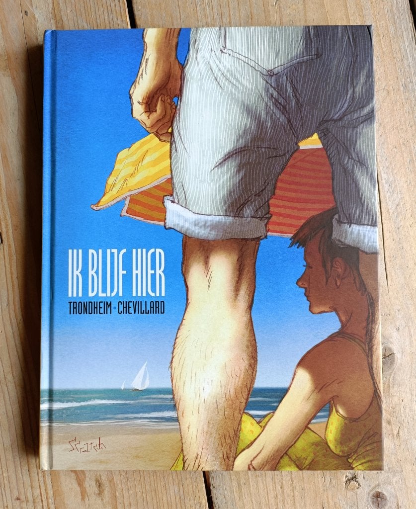 Ik blijf hier, Eén stripboek, Nieuw, Ophalen of Verzenden, Lewis Trondheim