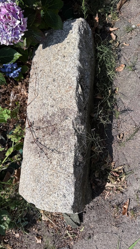 Zware Granieten Trottoirbanden / Tuinborders diverse lengtes, Ophalen, Gebruikt, Blok, Natuursteen