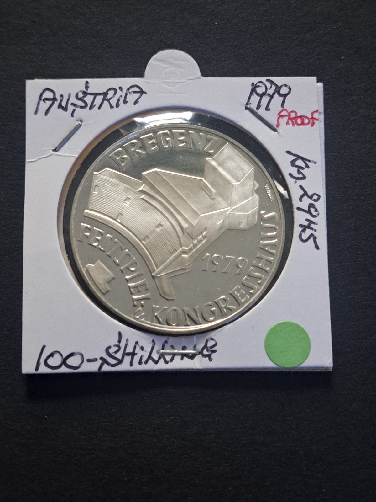Oostenrijk 100 schilling 1979 unc proof, Postzegels en Munten, Munten | Europa | Niet-Euromunten, Ophalen of Verzenden, Oostenrijk