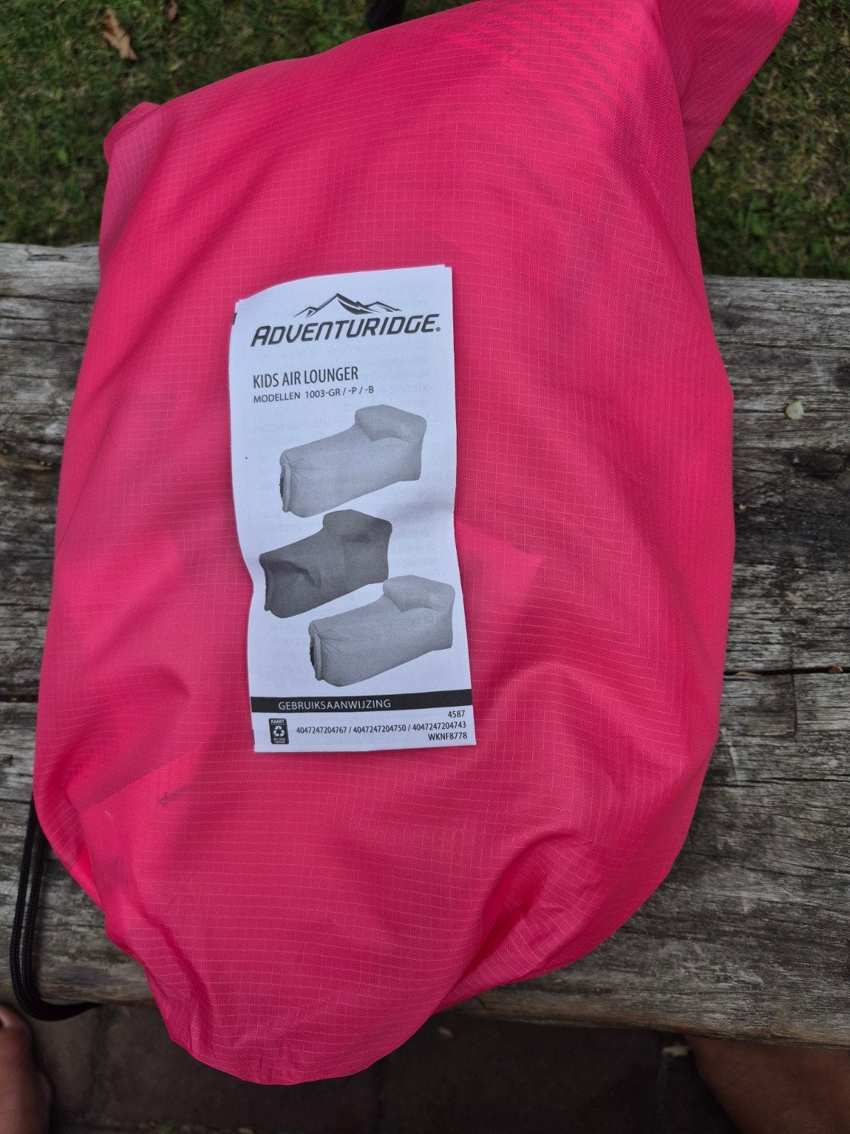 Nieuwe Adventuridge Kids Air Lounger - Roze, Caravans en Kamperen, Ophalen of Verzenden, Nieuw
