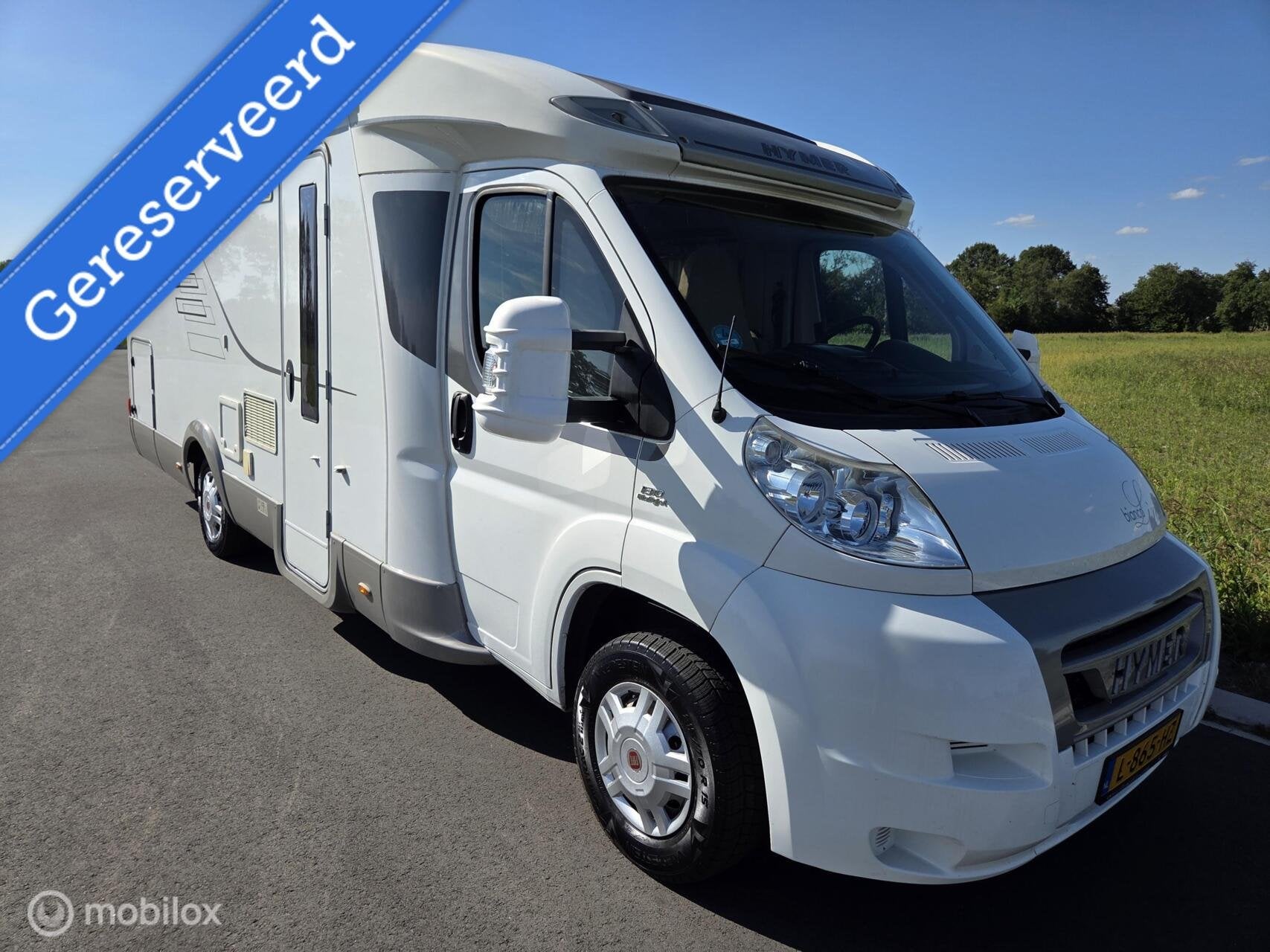 Hymer T698 CL Bianco Line 2013 ☆Queensbed-49.020km-Euro5, Luifel, 7 tot 8 meter, Bedrijf, Hymer