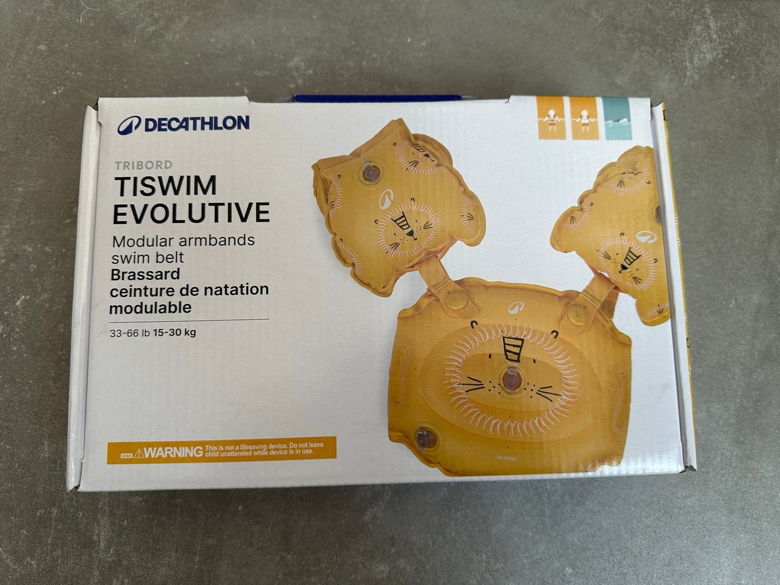 Tiswim zwemhulp leeuw 15-30 kg nieuw in verpakking, Ophalen of Verzenden, Nieuw, Zwemtrainer, Nabaiji