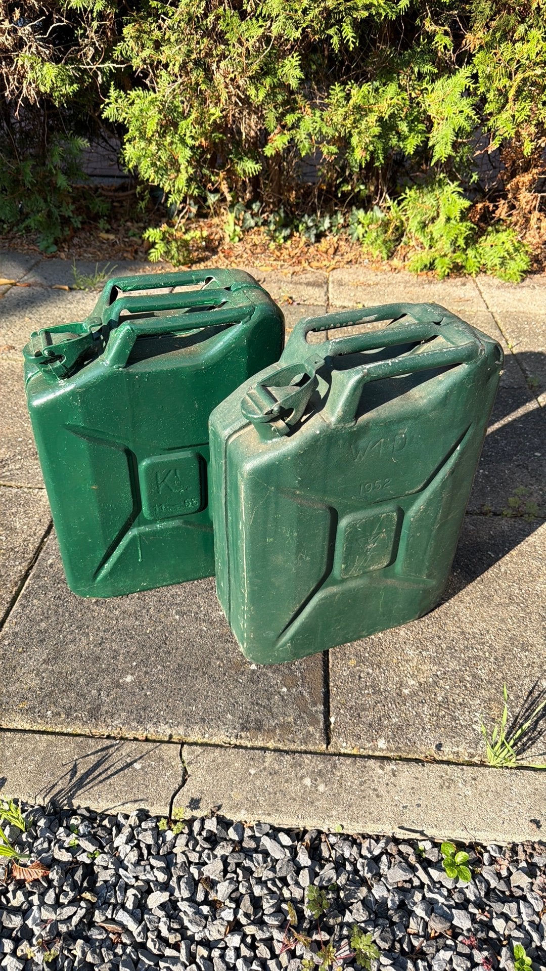 Jerrycan 2stuks, Caravans en Kamperen, Ophalen