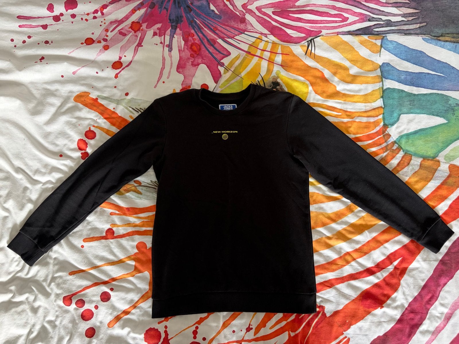 Jack & Jones Trui Zwart Maat 164, Gebruikt, Trui of Vest, Ophalen of Verzenden, Jongen