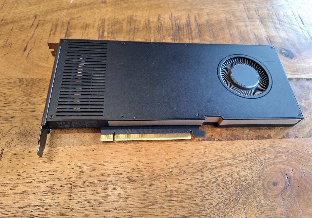 NVIDIA RTX A4000, Computers en Software, Videokaarten, DisplayPort, GDDR6, PCI-Express 4, Ophalen of Verzenden