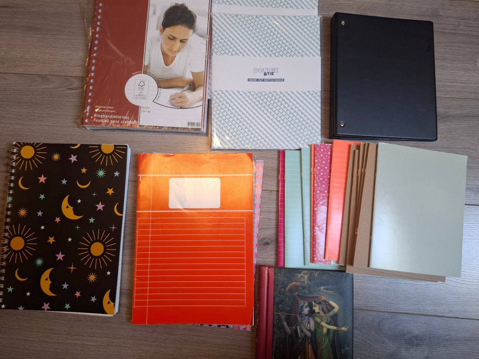 Tas vol schoolspullen, multomappen,schriften, Ophalen, Zo goed als nieuw