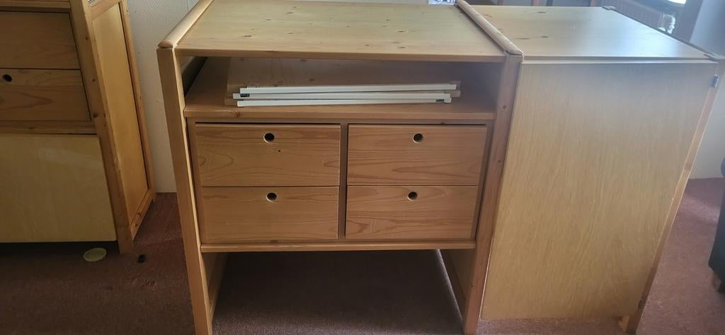 Lundia kasten  hout, Ophalen, Zo goed als nieuw, 25 tot 50 cm, Minder dan 100 cm