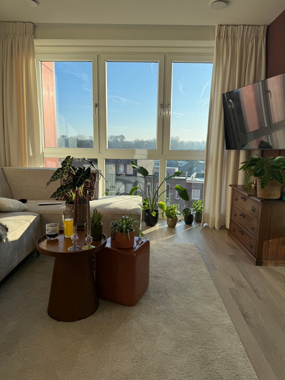Vloerkleed Stoense, Ophalen, Gebruikt, 75 m² of meer, Beige