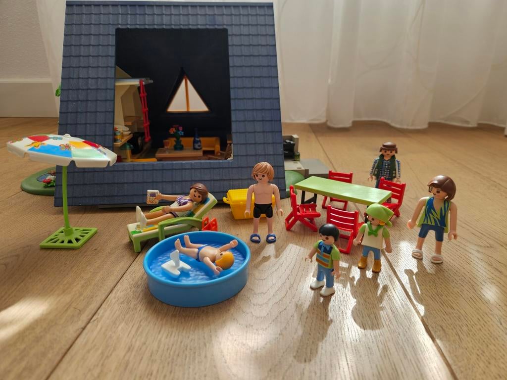 Playmobil 3230 vakantiehuis met veel extra's, Ophalen of Verzenden