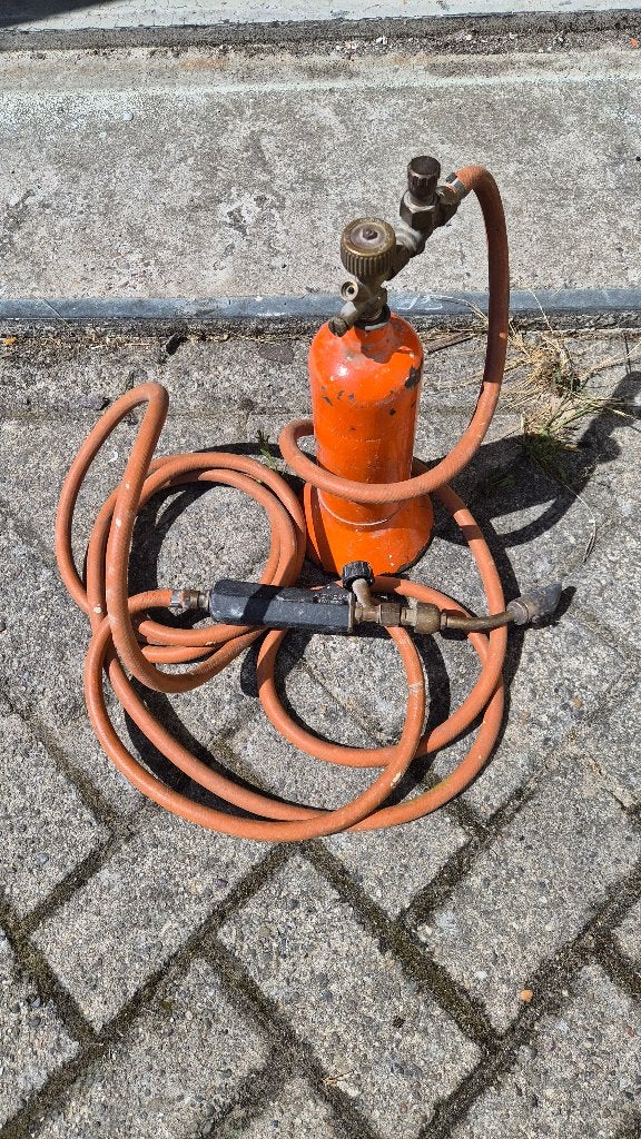 Sievert gasbrander, Ophalen, Gebruikt