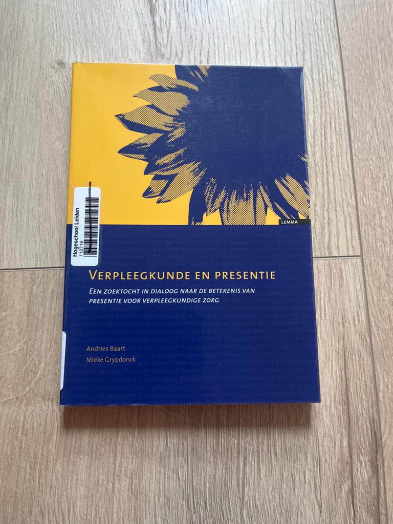 Verpleegkunde en Presentie - Andries Baart, Mieke Grypdonck, Boeken, Studieboeken en Cursussen, Ophalen of Verzenden, Gamma, Gelezen