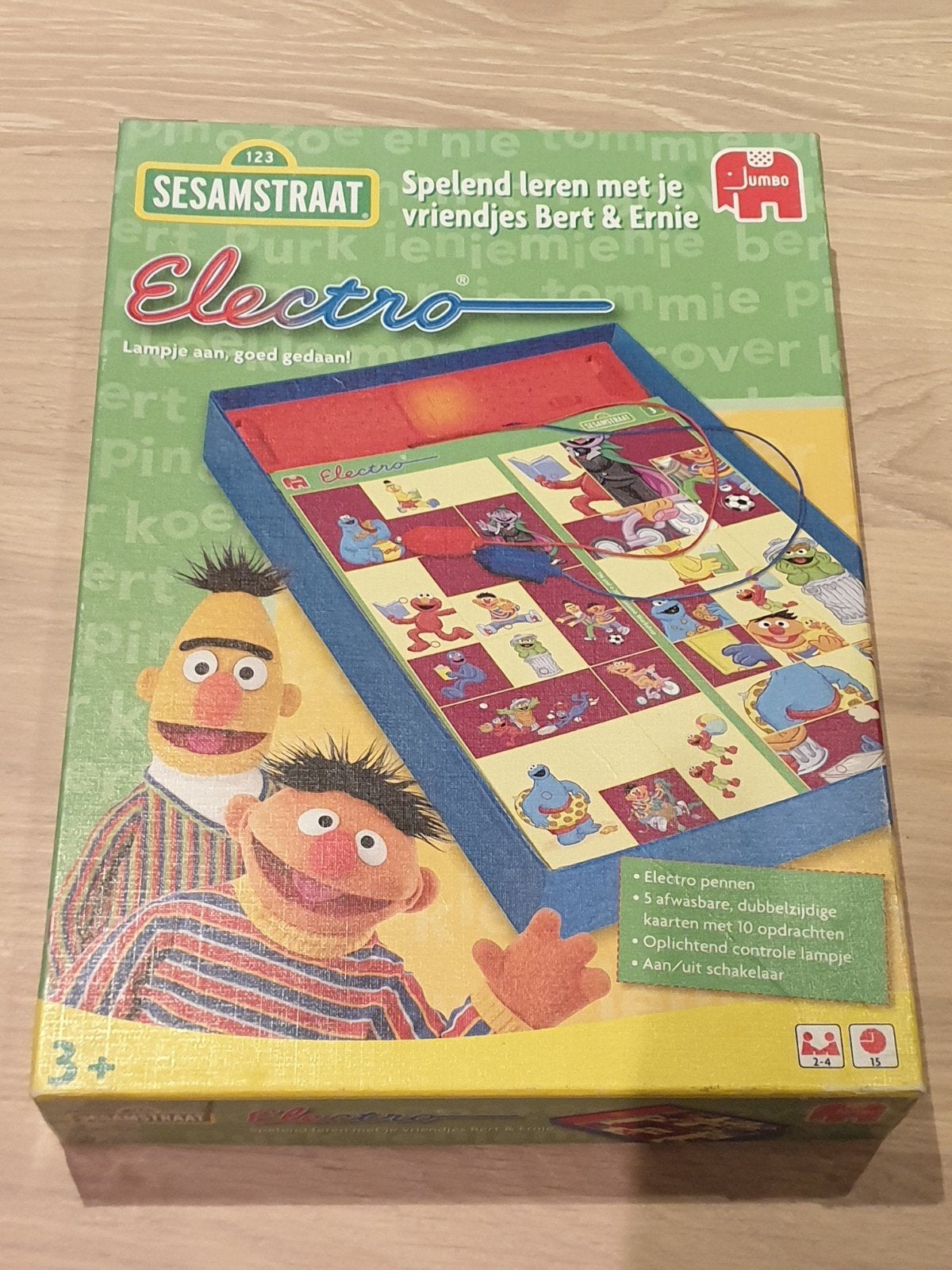 Sesamstraat Electro Spel - Bert & Ernie Educatief Spel, Ophalen of Verzenden, Gebruikt, Elektronica, Met licht