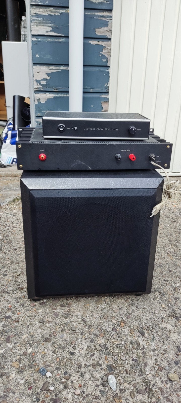 Audiolab Subsonic Servo system, Audio, Tv en Foto, Ophalen, Gebruikt, Overige merken