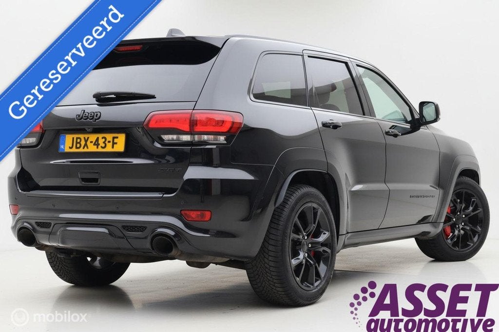 Jeep Grand Cherokee 6.4 V8 Hemi SRT adaptive cruise | pano, Auto's, Automaat, Gebruikt, Met garantie (alle), Lichtsensor
